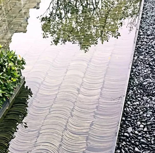 仿古金屬瓦裝飾 仿古金屬瓦裝飾