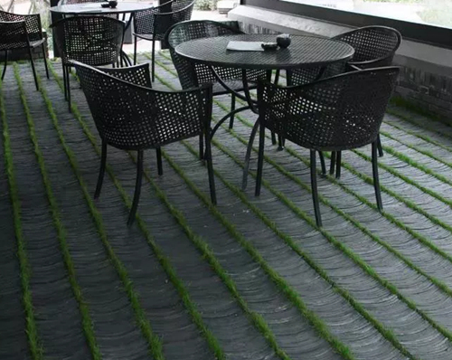 仿古金屬瓦餐館裝飾 仿古金屬瓦餐館裝飾